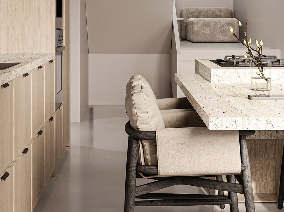 Modern interior, reflected in the furnishings and art (Demo)